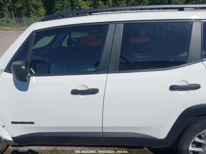 2020 Jeep Renegade Sport Fwd VIN: ZACNJAAB8LPM03826 Lot: 40242980