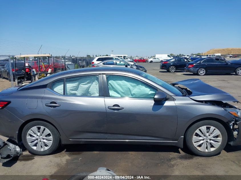 2020 Nissan Sentra S Xtronic Cvt VIN: 3N1AB8BV8LY295514 Lot: 40243024