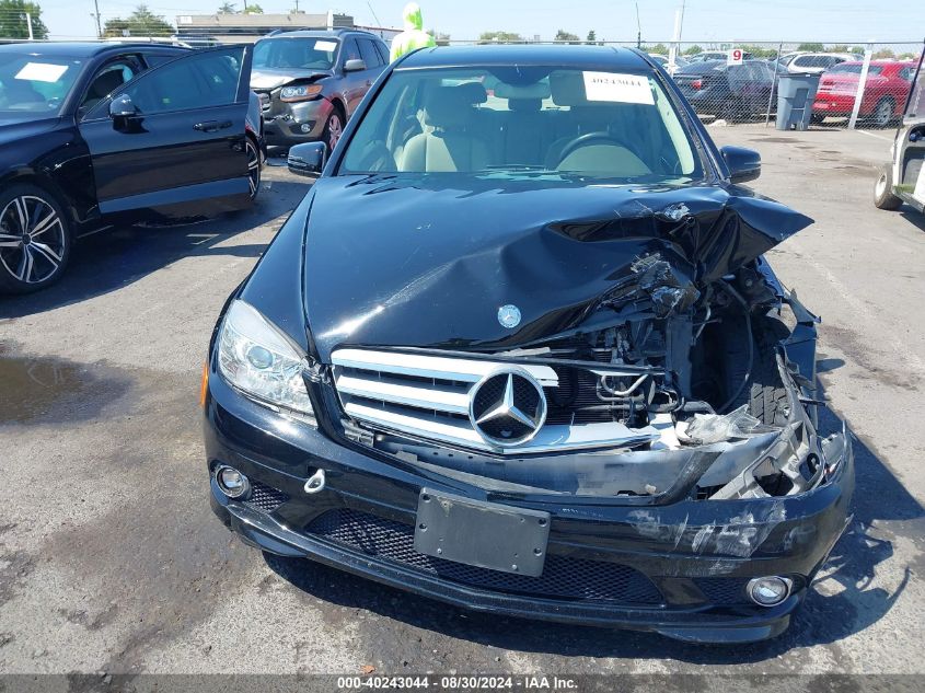 2010 Mercedes-Benz C 300 Luxury/Sport VIN: WDDGF5EB7AR095227 Lot: 40243044