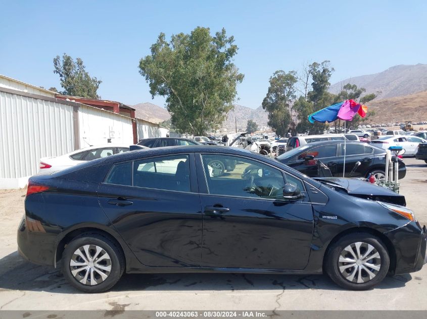 2021 Toyota Prius Le VIN: JTDKAMFUXM3138303 Lot: 40243063