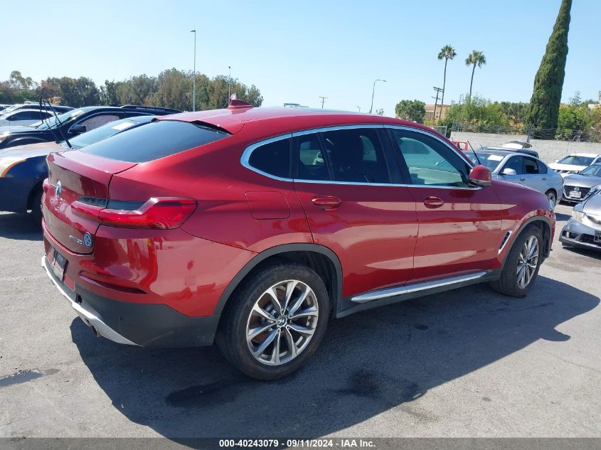 2019 BMW X4 xDrive30I VIN: 5UXUJ3C58KLG53945 Lot: 40243079