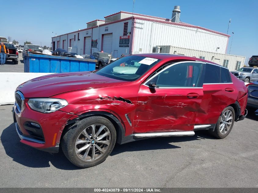 2019 BMW X4 xDrive30I VIN: 5UXUJ3C58KLG53945 Lot: 40243079