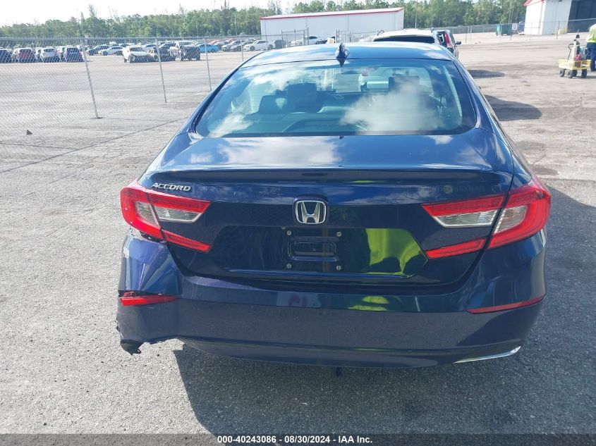 2018 Honda Accord Lx VIN: 1HGCV1F15JA247452 Lot: 40243086