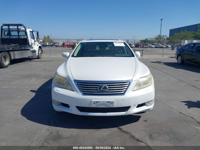 JTHGL5EF4A5041699 2010 Lexus Ls 460 L