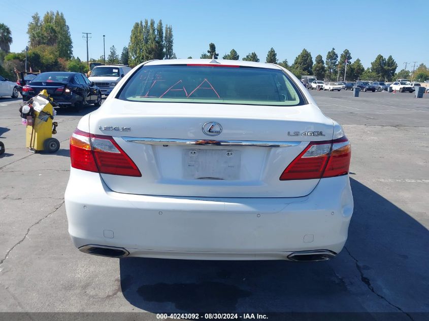 JTHGL5EF4A5041699 2010 Lexus Ls 460 L