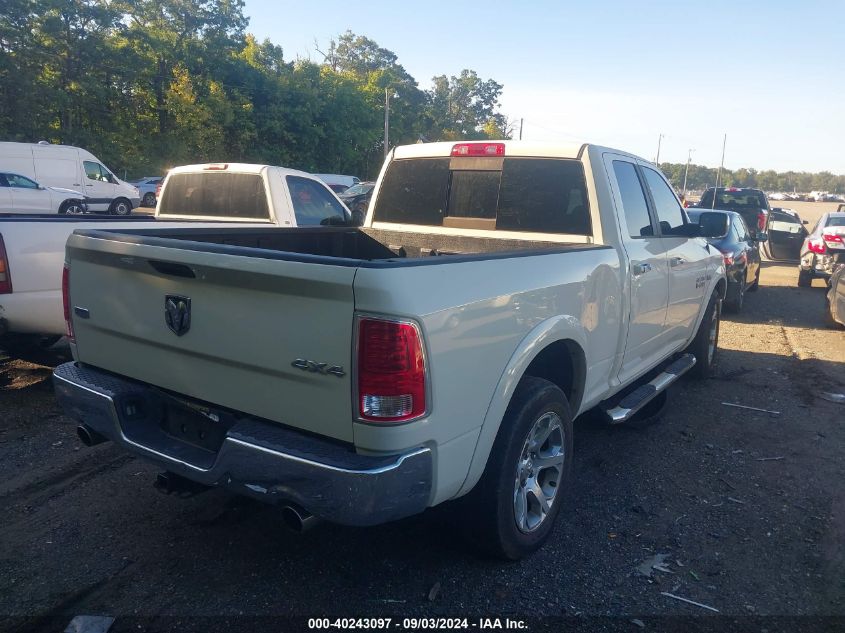 2017 Ram 1500 Laramie Quad Cab 4X4 6'4 Box VIN: 1C6RR7JTXHS715941 Lot: 40243097