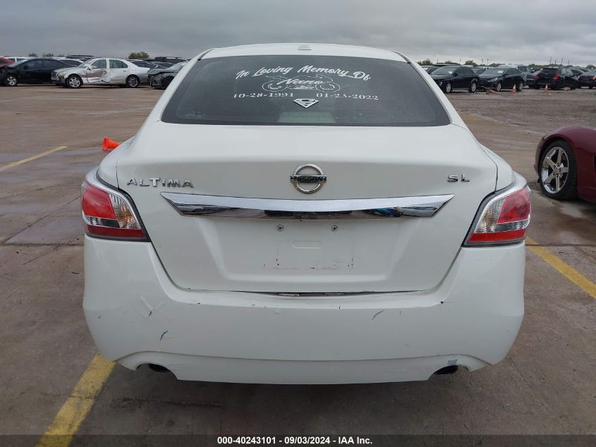 2015 Nissan Altima 2.5 Sl VIN: 1N4AL3AP0FN337679 Lot: 40243101