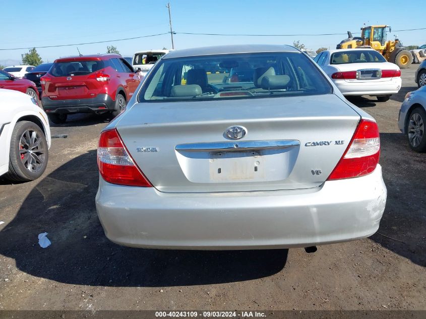 2002 Toyota Camry Xle V6 VIN: 4T1BF30K82U002516 Lot: 40243109