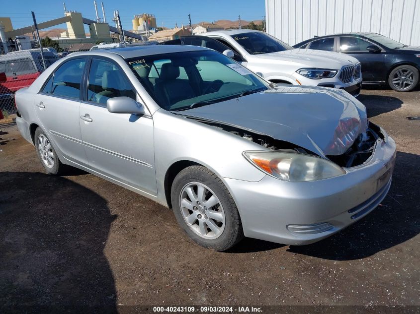 2002 Toyota Camry Xle V6 VIN: 4T1BF30K82U002516 Lot: 40243109