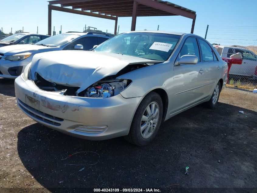 2002 Toyota Camry Xle V6 VIN: 4T1BF30K82U002516 Lot: 40243109