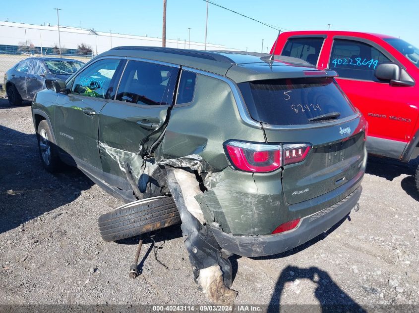 2018 Jeep Compass Latitude 4X4 VIN: 3C4NJDBB2JT103255 Lot: 40243114