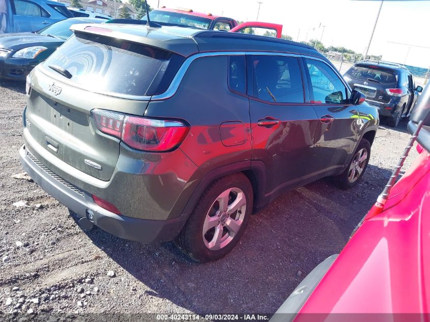 2018 Jeep Compass Latitude 4X4 VIN: 3C4NJDBB2JT103255 Lot: 40243114