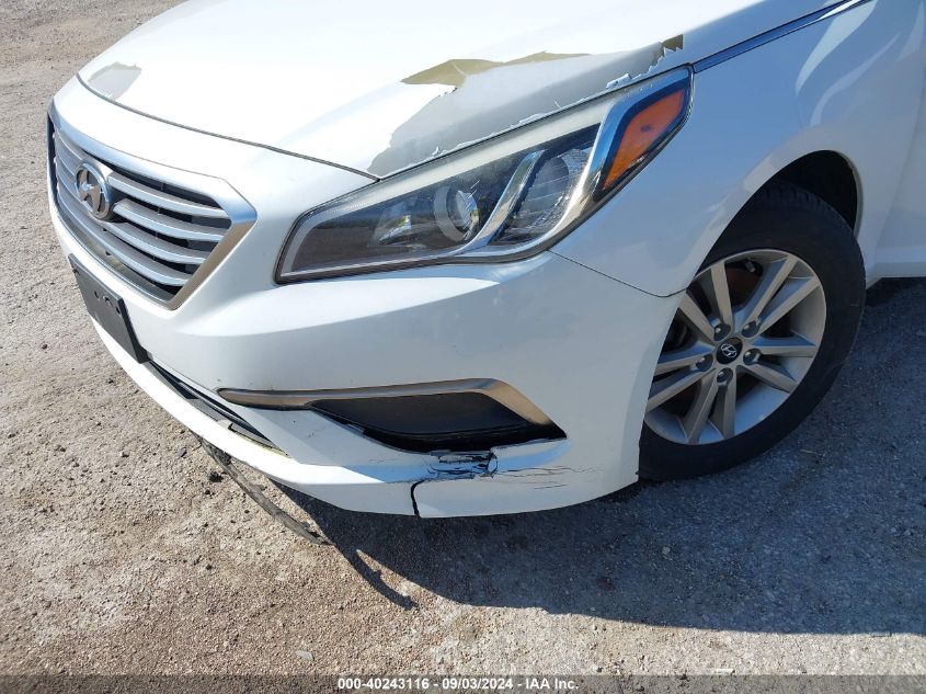 2016 Hyundai Sonata Se VIN: 5NPE24AF5GH264077 Lot: 40243116