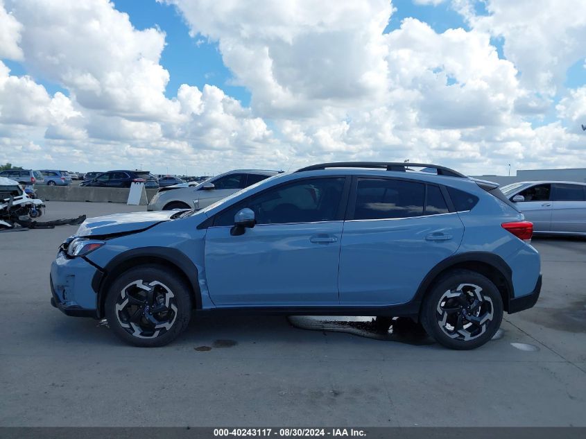 2022 Subaru Crosstrek Limited VIN: JF2GTHMC5N8260090 Lot: 40243117