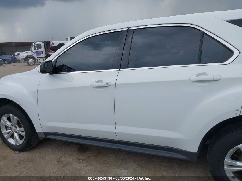 2013 Chevrolet Equinox Ls VIN: 2GNALBEK4D6431446 Lot: 40243130