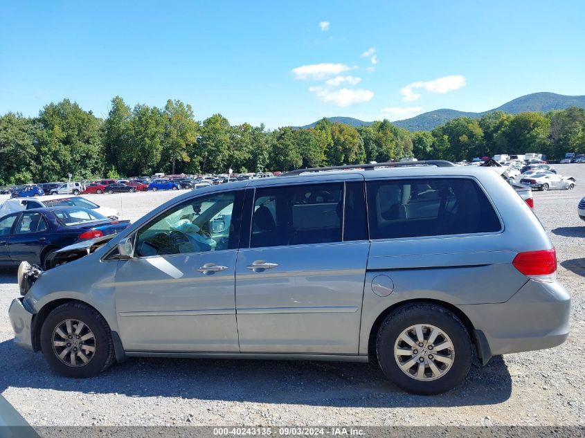 2009 Honda Odyssey Ex-L VIN: 5FNRL38789B054582 Lot: 40243135