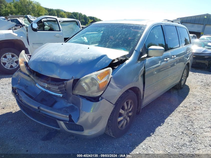 2009 Honda Odyssey Ex-L VIN: 5FNRL38789B054582 Lot: 40243135