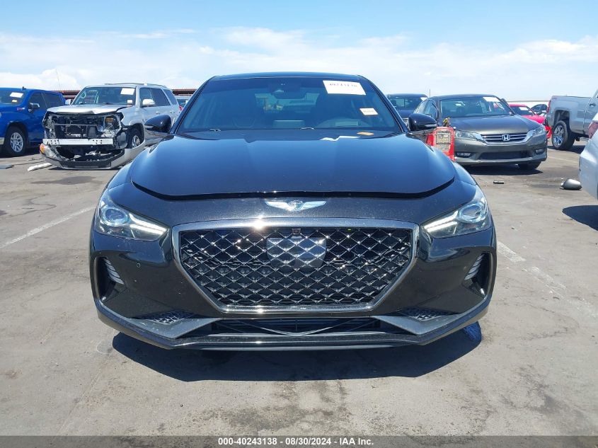 2019 Genesis G70 2.0T Advanced VIN: KMTG44LA6KU023746 Lot: 40243138