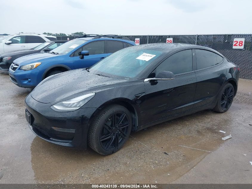 5YJ3E1EA6LF633601 2020 TESLA MODEL 3 - Image 2