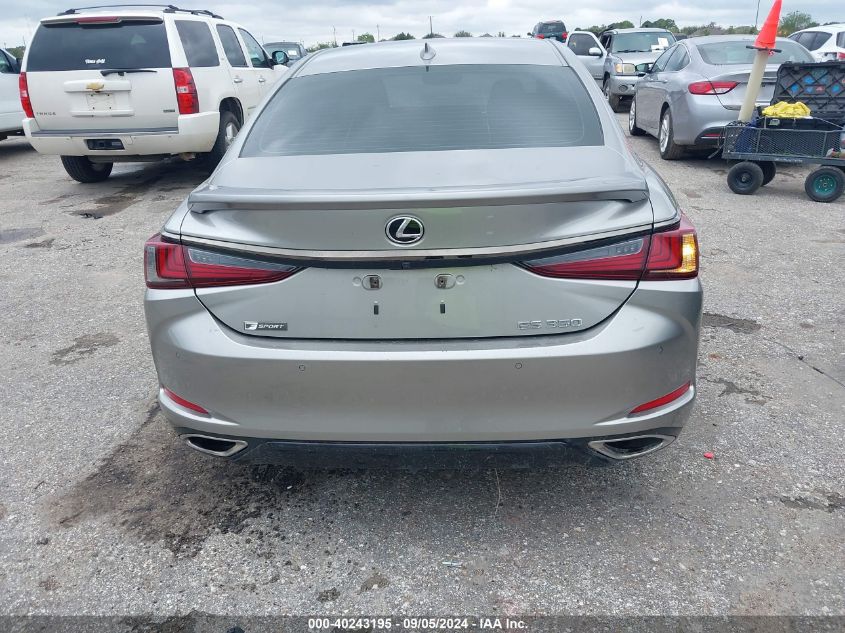 2020 Lexus Es 350 F Sport VIN: 58AGZ1B17LU073559 Lot: 40243195