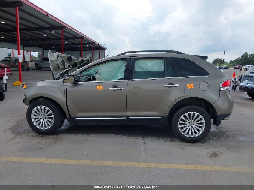 2012 Lincoln Mkx VIN: 2LMDJ6JK0CBL05762 Lot: 40243219