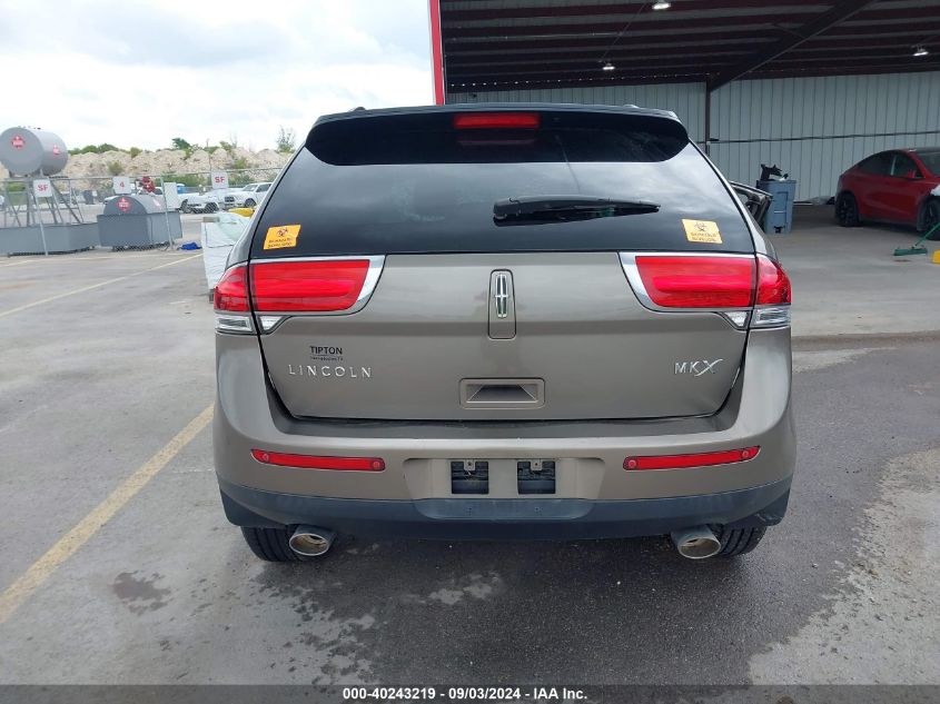 2012 Lincoln Mkx VIN: 2LMDJ6JK0CBL05762 Lot: 40243219