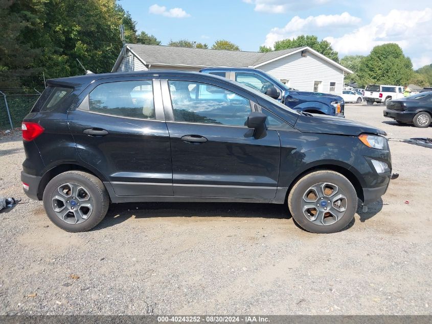 2021 Ford Ecosport S VIN: MAJ3S2FEXMC455860 Lot: 40243252