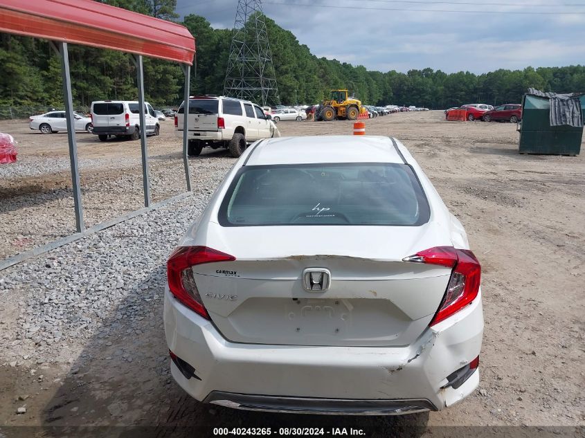 2020 Honda Civic Lx VIN: 2HGFC2F60LH538370 Lot: 40243265