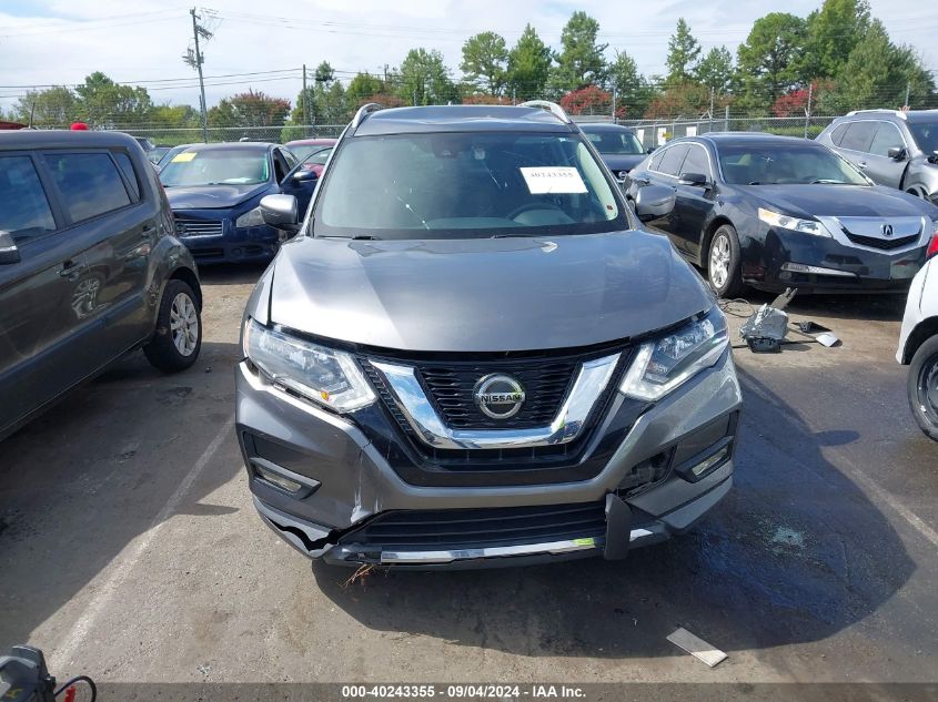 2019 Nissan Rogue Sv VIN: KNMAT2MT5KP552017 Lot: 40243355