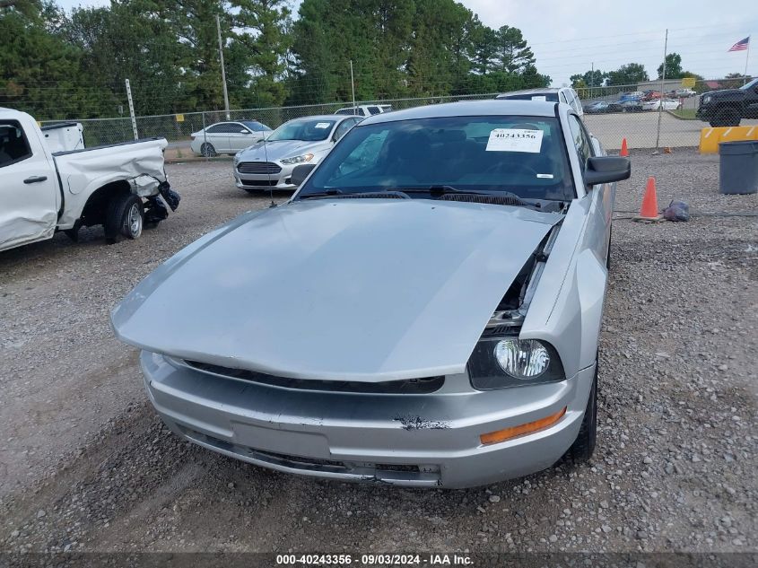 2007 Ford Mustang V6 Deluxe/V6 Premium VIN: 1ZVFT80N775326254 Lot: 40243356