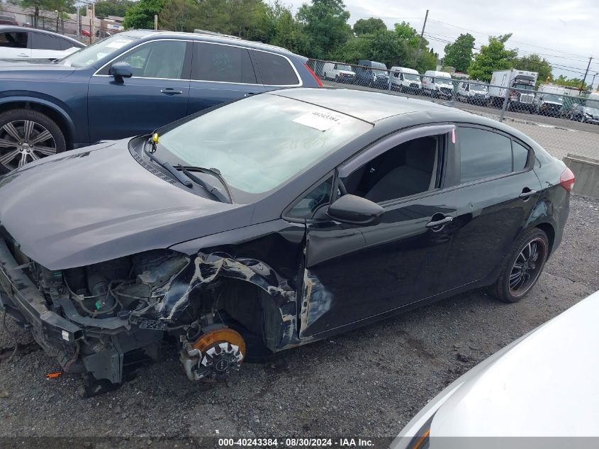 2018 Kia Forte Lx VIN: 3KPFL4A72JE211889 Lot: 40243384