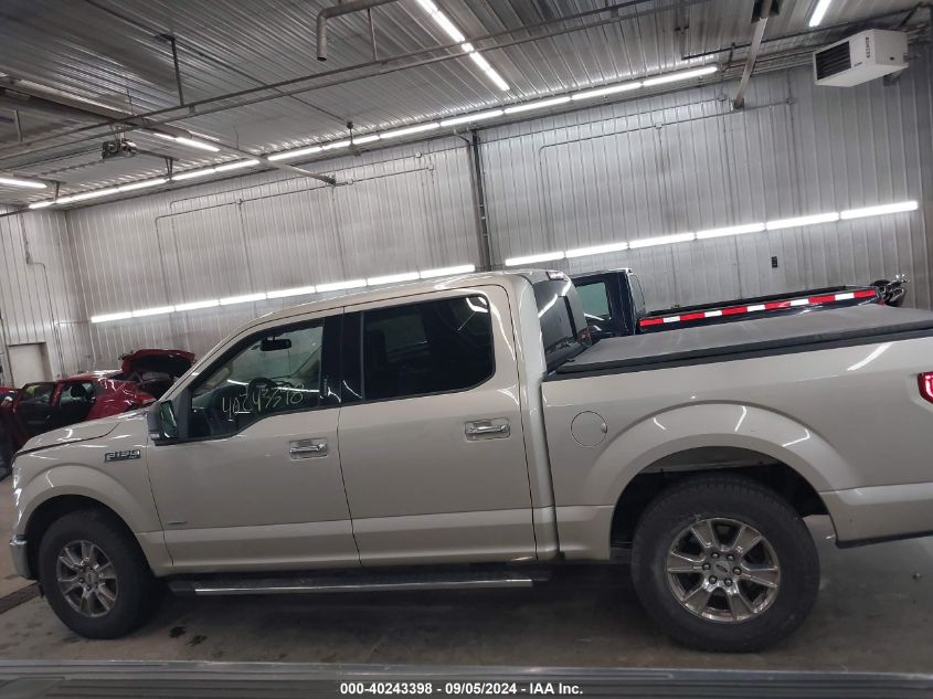 2017 Ford F150 Supercrew VIN: 1FTEW1CGXHKC70405 Lot: 40243398