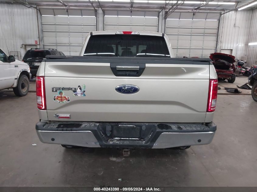 2017 Ford F150 Supercrew VIN: 1FTEW1CGXHKC70405 Lot: 40243398