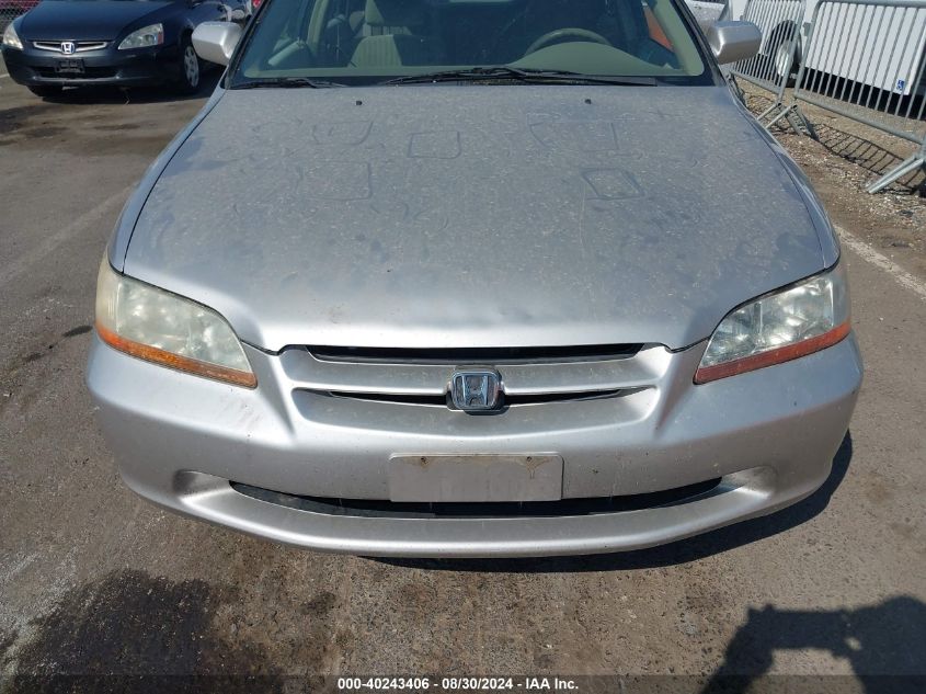 1998 Honda Accord Lx V6 VIN: 1HGCG1641WA009593 Lot: 40243406