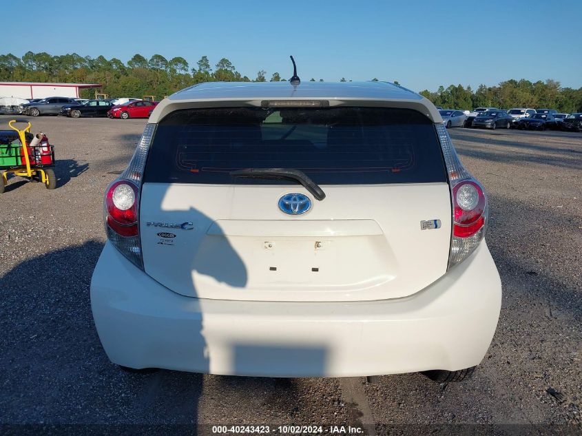 2014 Toyota Prius C Two VIN: JTDKDTB35E1560314 Lot: 40243423