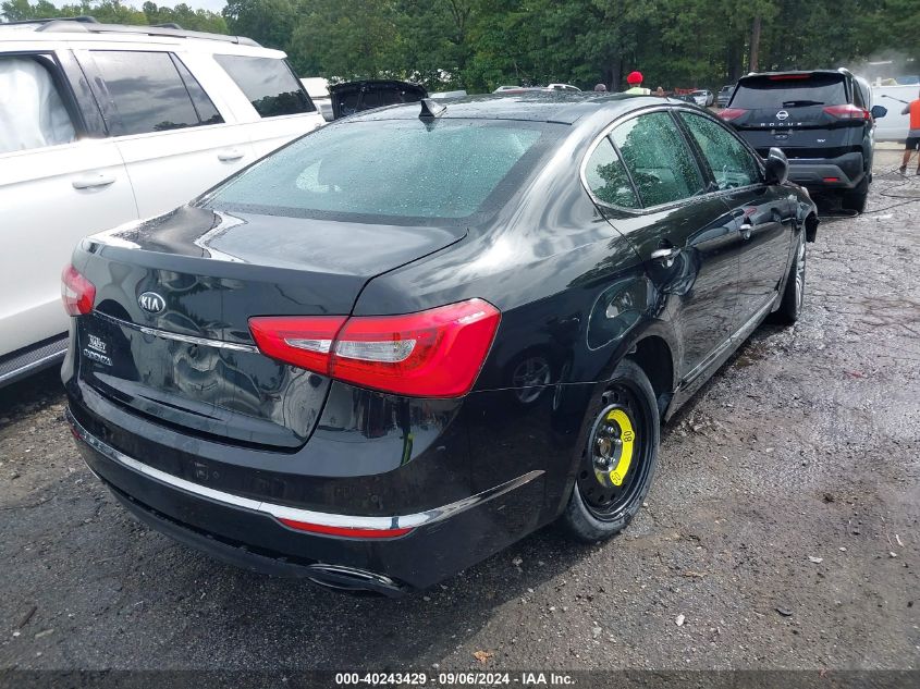 2016 Kia Cadenza Premium VIN: KNALN4D78G5216282 Lot: 40243429