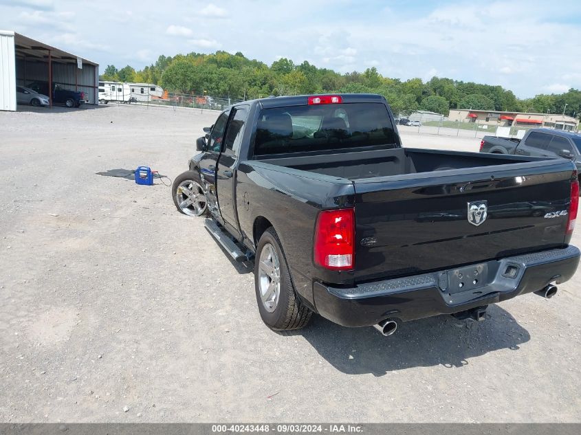 2017 Ram 1500 Express Quad Cab 4X4 6'4 Box VIN: 1C6RR7FT8HS796866 Lot: 40243448