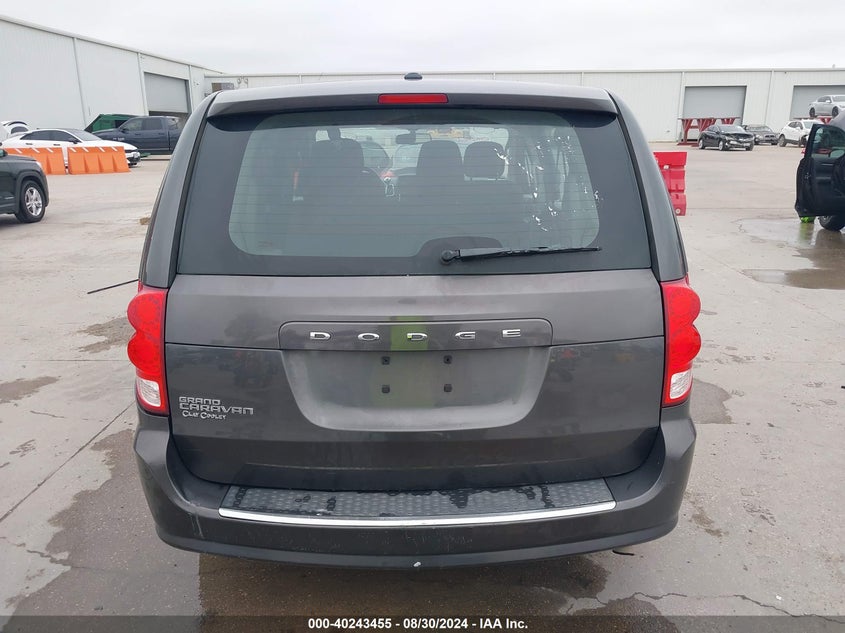 2016 DODGE GRAND CARAVAN AMERICAN VALUE PKG - 2C4RDGBG9GR356493
