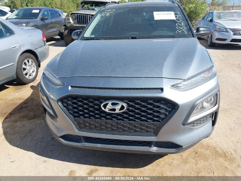 2019 Hyundai Kona Sel VIN: KM8K22AA4KU382045 Lot: 40243460