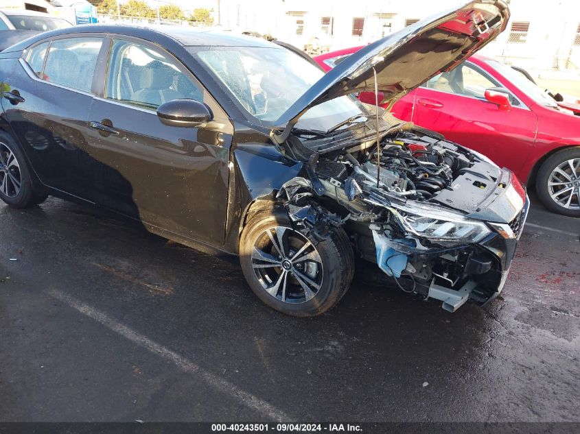 2022 Nissan Sentra Sv Xtronic Cvt VIN: 3N1AB8CV2NY264440 Lot: 40243501