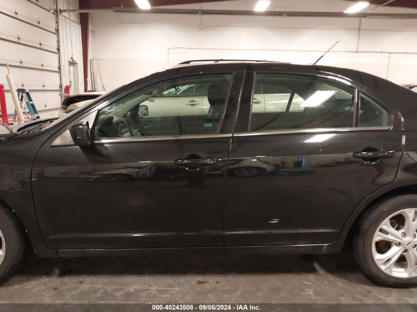 2012 Ford Fusion Se VIN: 3FAHP0HA2CR212100 Lot: 40243508