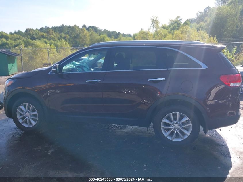 2018 KIA SORENTO 2.4L LX - 5XYPG4A31JG407752