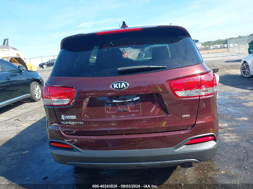 2018 KIA SORENTO 2.4L LX - 5XYPG4A31JG407752