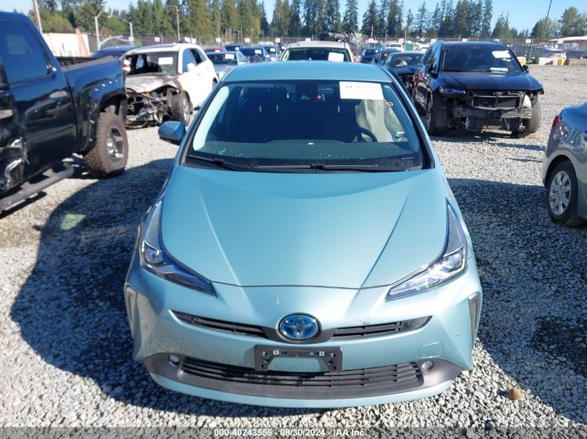 2021 Toyota Prius Le Awd-E VIN: JTDL9MFU2M3029508 Lot: 40243555