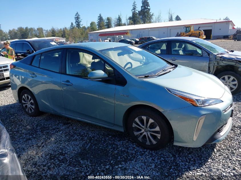 2021 Toyota Prius Le Awd-E VIN: JTDL9MFU2M3029508 Lot: 40243555