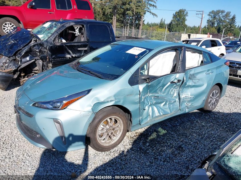 2021 Toyota Prius Le Awd-E VIN: JTDL9MFU2M3029508 Lot: 40243555