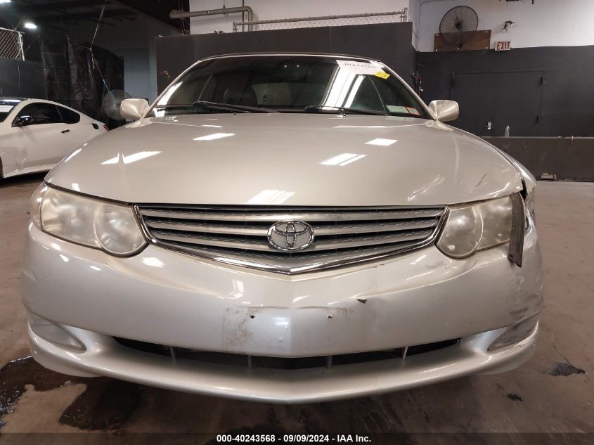 2002 Toyota Camry Solara Sle V6 VIN: 2T1FF28P82C546690 Lot: 40243568