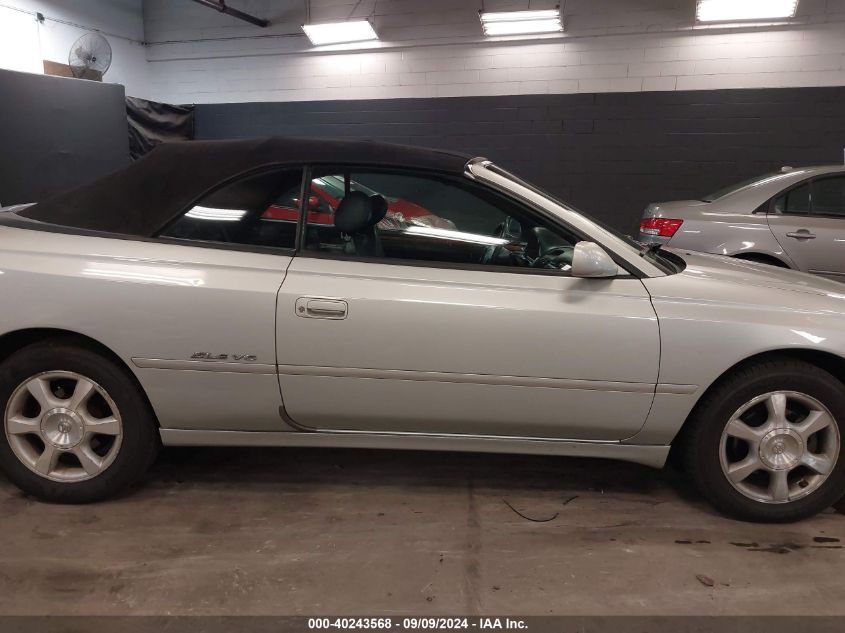 2002 Toyota Camry Solara Sle V6 VIN: 2T1FF28P82C546690 Lot: 40243568