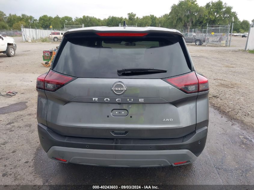 2023 Nissan Rogue S Intelligent Awd VIN: 5N1BT3AB7PC679075 Lot: 40243603