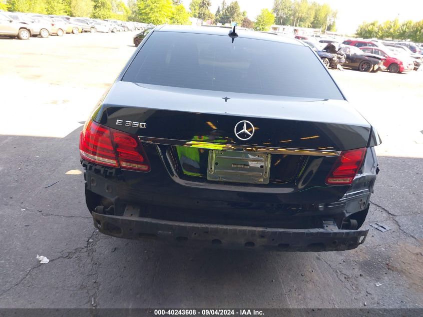 2014 Mercedes-Benz E 350 VIN: WDDHF5KB0EB072735 Lot: 40243608